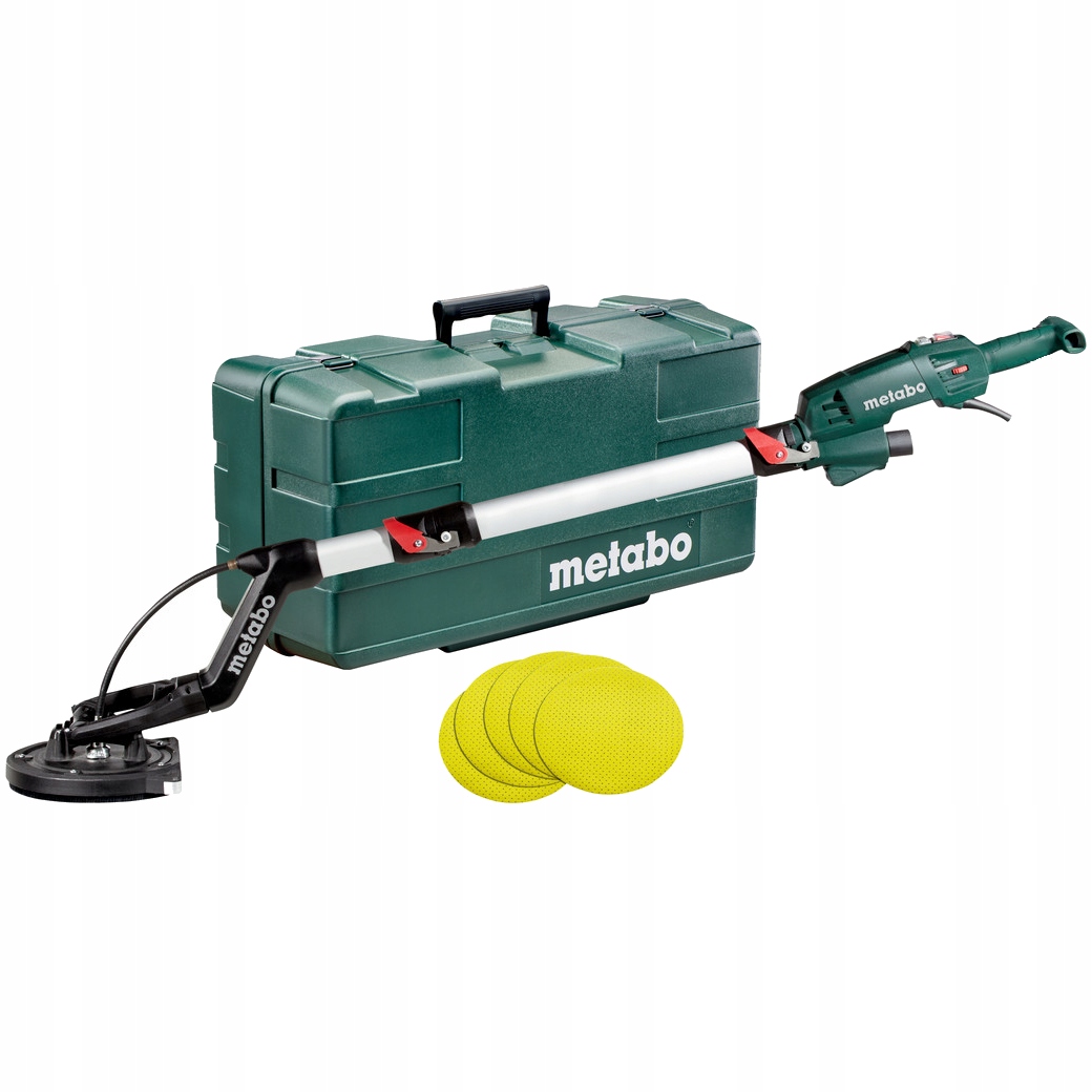 SZLIFIERKA DO GIPSU GŁADZI SUFITÓW ŚCIAN METABO ŻYRAFA LSV 5-225 COMFORT | 600136000 | 4007430282675