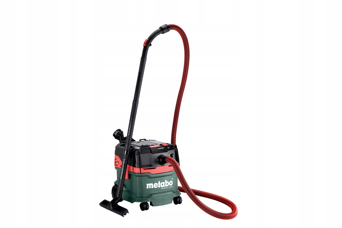 ODKURZACZ PRZEMYSŁOWY AKUMULATOROWY METABO AS 36-18 L 20 PC 18V 20L | 602071850 | 4061792230453