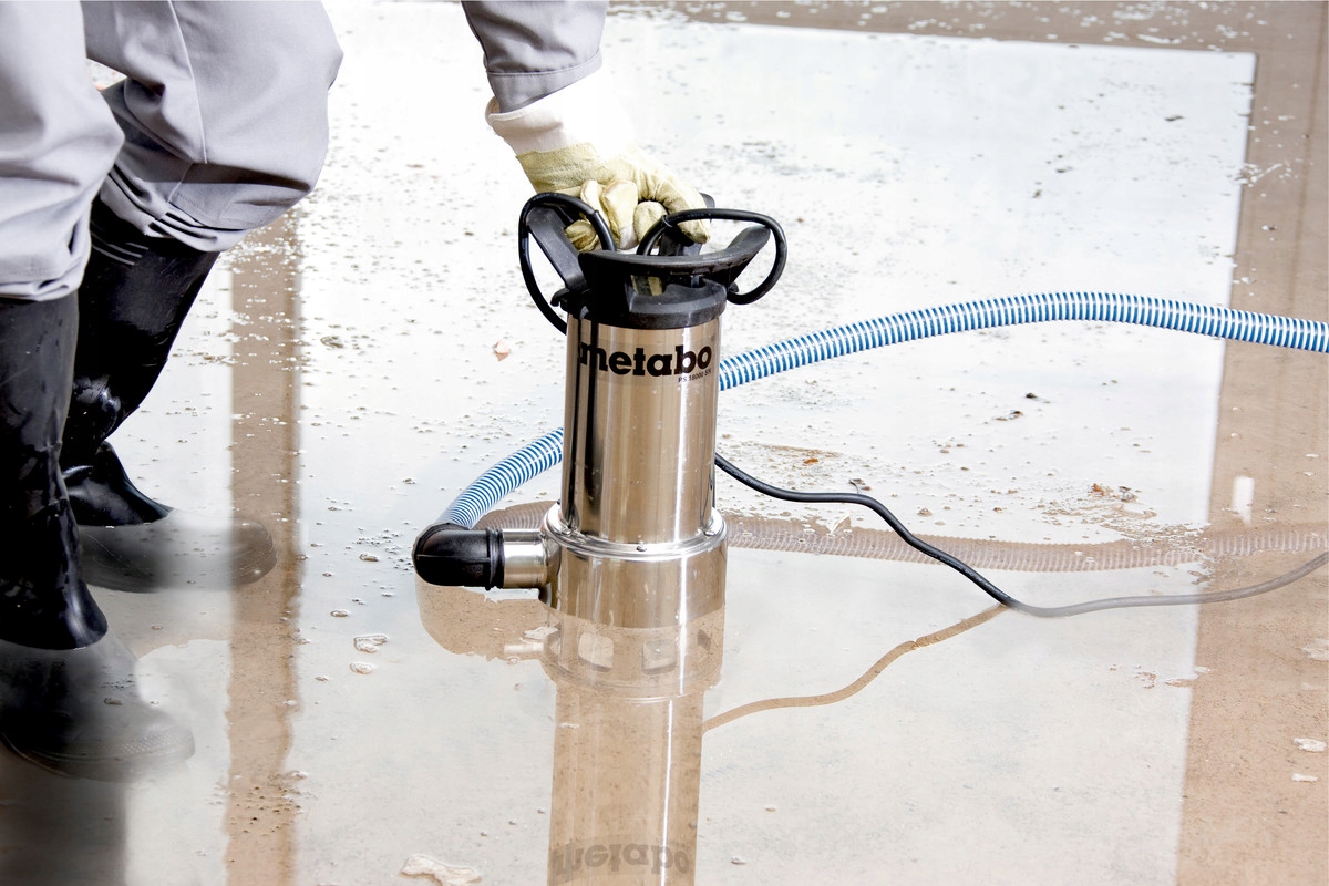 POMPA ZANURZENIOWA DO WODY BRUDNEJ METABO PS 18000 SN 1100W 19000l/h | 251800000 | 4003665502311