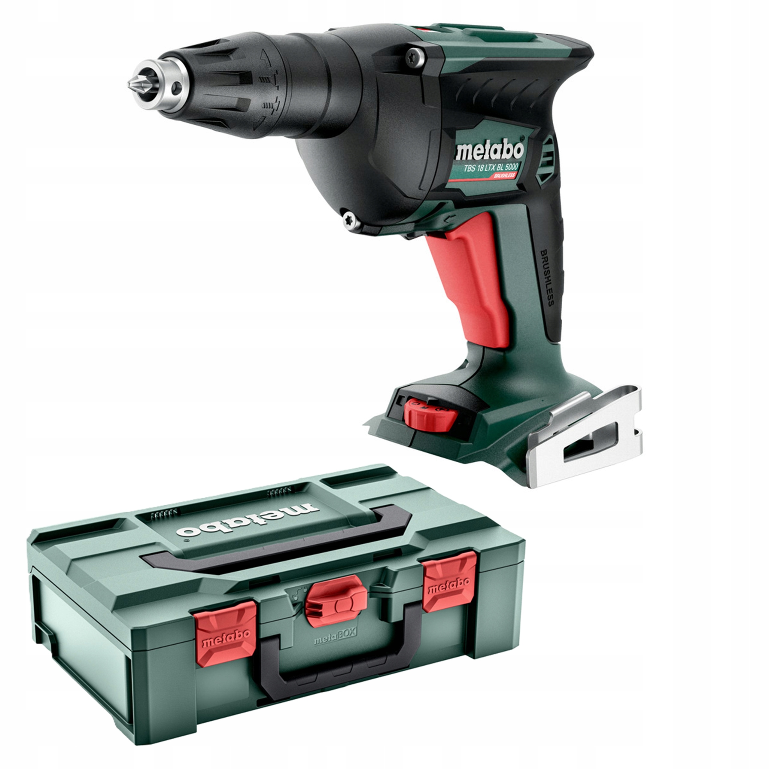 WKRĘTARKA DO PŁYT GIPSOWYCH METABO TBS 18 LTX BL 5000 18V + WALIZKA | 620063840 | 4061792206342