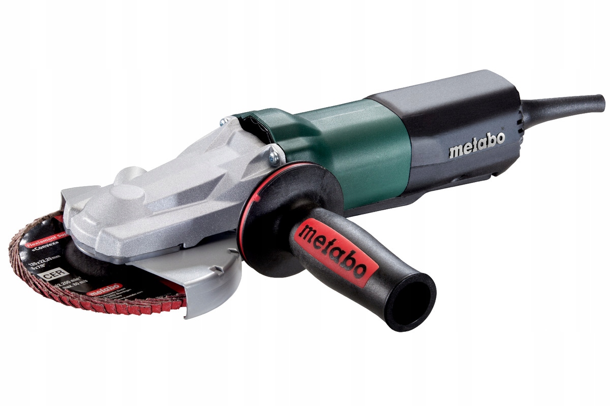 SZLIFIERKA KĄTOWA PACHWINOWA METABO WEPF 9-125 Quick Z PŁASKĄ GŁOWICĄ 910W | 613069000 | 4007430240743