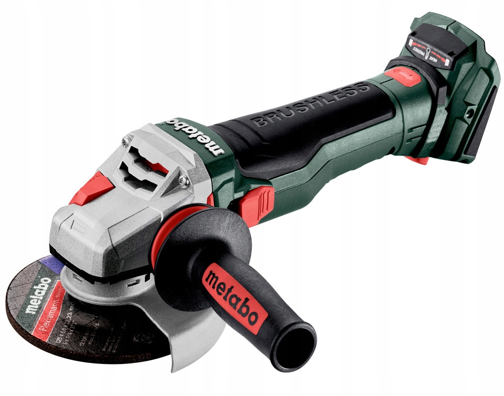 SZLIFIERKA KĄTOWA AKUMULATOROWA METABO WB 18 LTX BL 15-125 Quick 18V | 601730850 | 4061792229068