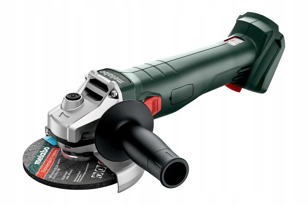 SZLIFIERKA KĄTOWA AKUMULATOROWA METABO W 18 7-125 2x4,0Ah 18V 125mm | 602371510 | 4061792231115