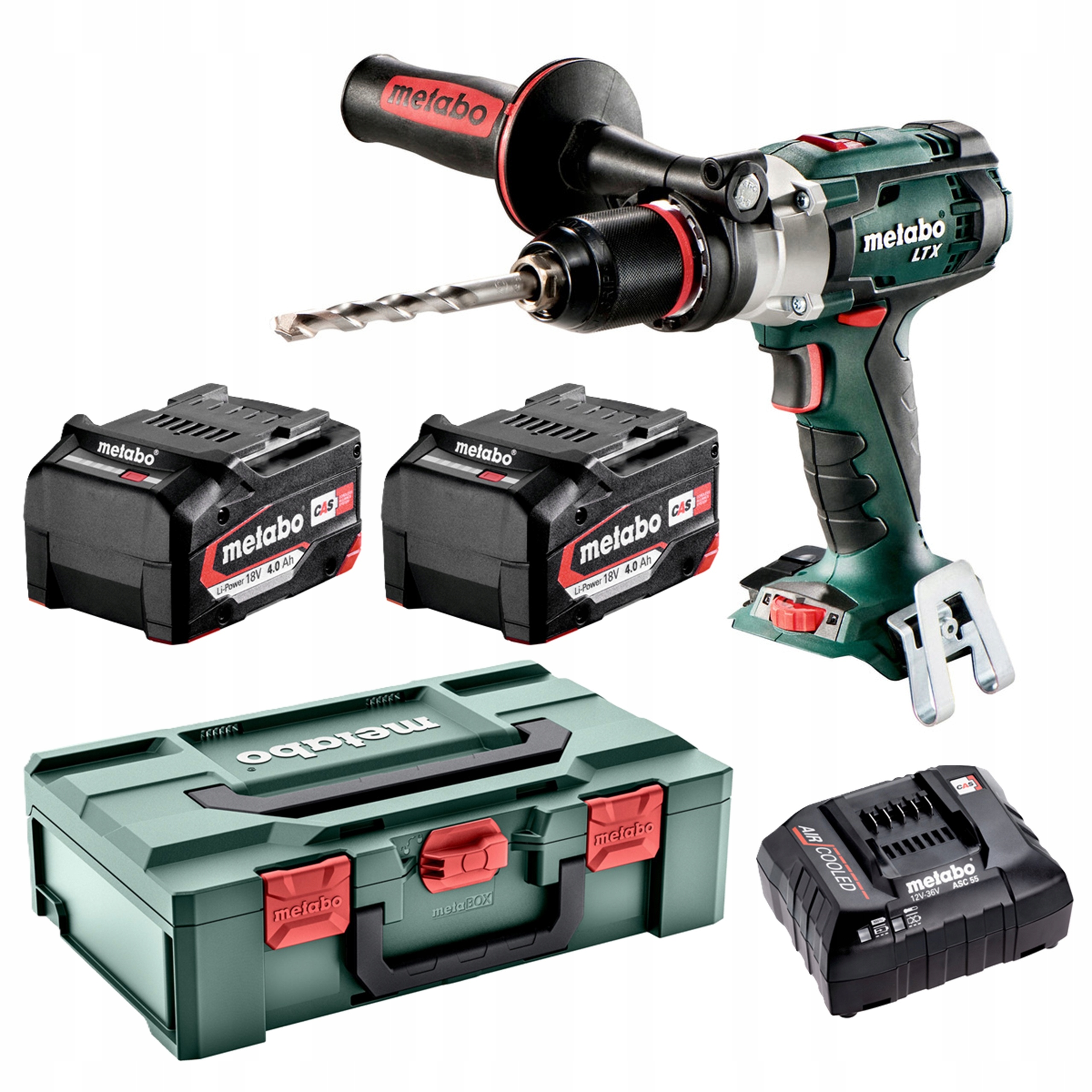WIERTARKO-WKRĘTARKA UDAROWA METABO SB 18 LTX IMPULS 2x4,0Ah 18V | 602192500 | 4007430240972