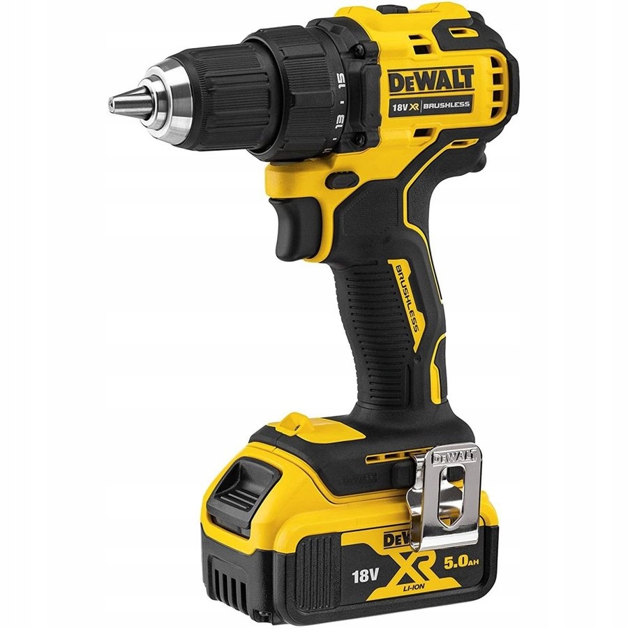 WIERTARKO-WKRĘTARKA DEWALT DCD708P2T 18V 65Nm 2x5,0Ah TSTAK | DCD708P2T-QW | 5035048734322
