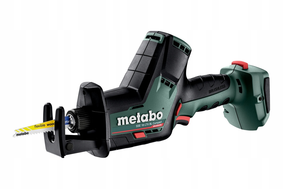 PIŁA SZABLASTA AKUMULATOROWA METABO SSE 18 LTX BL COMPACT 18V + WALIZKA | 602366840 | 4061792181298