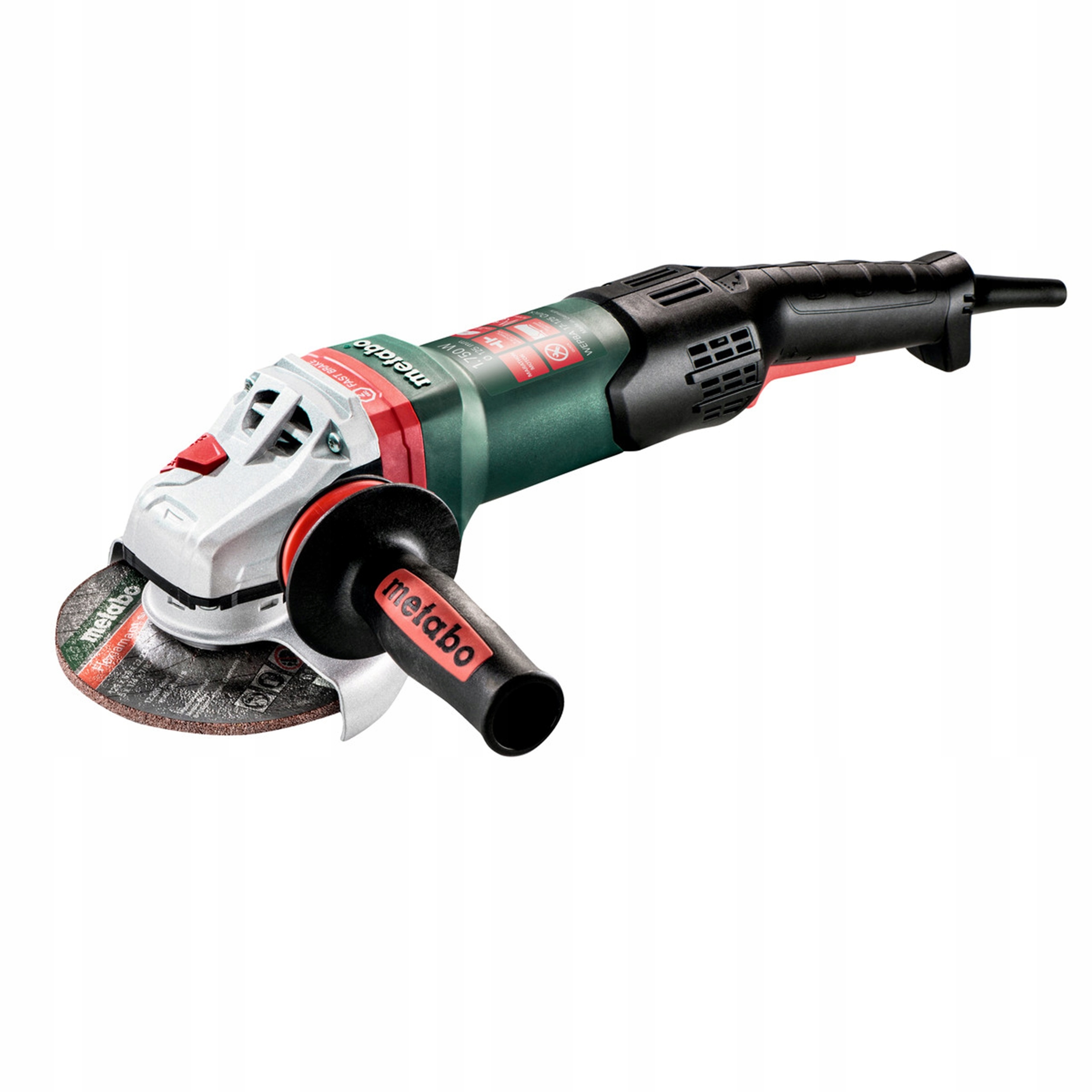 SZLIFIERKA KĄTOWA METABO WEPBA 17-125 QUICK RT 125mm 1750W | 601097000 | 4007430311658