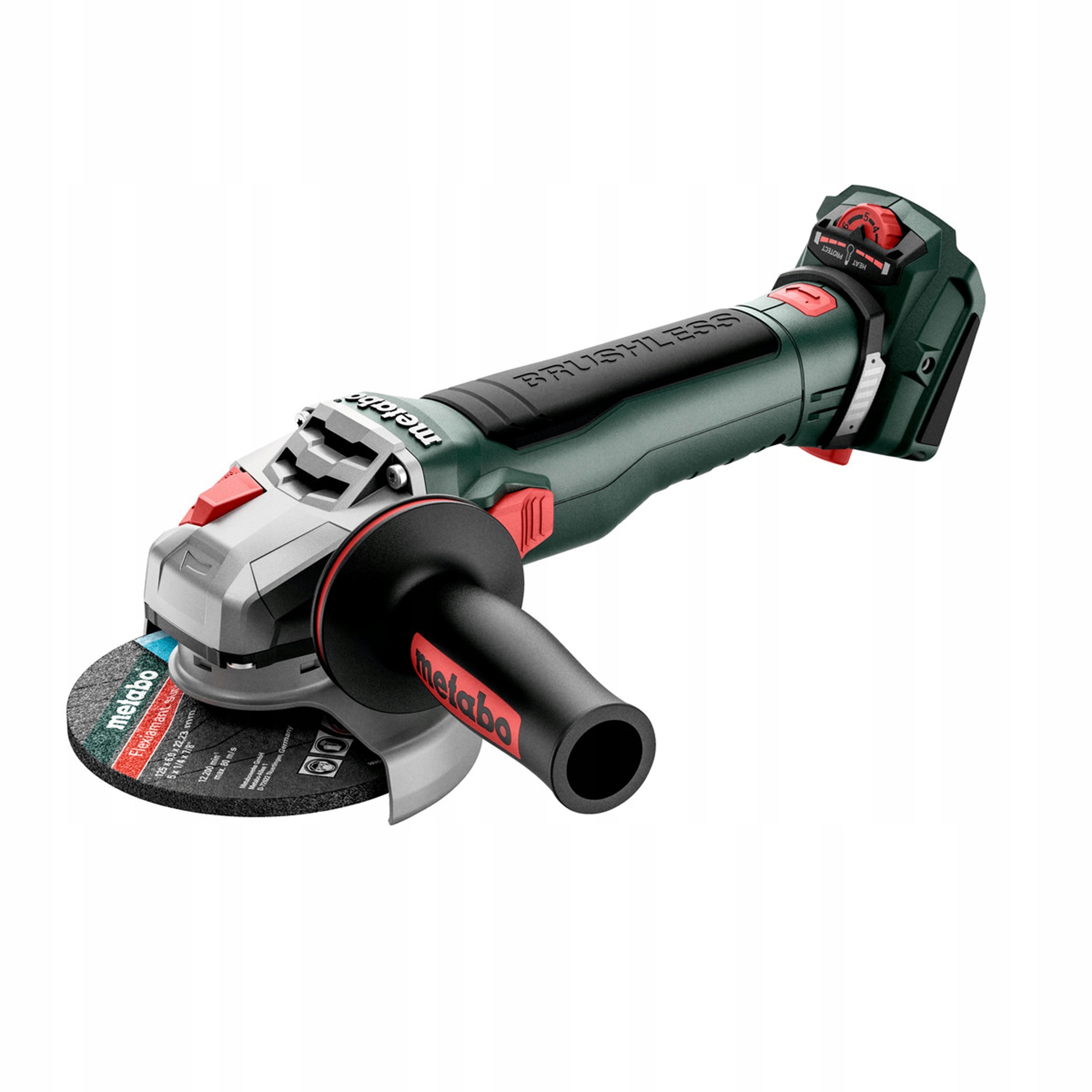 SZLIFIERKA KĄTOWA AKUMULATOROWA METABO WVB 18 LT BL 11-125 QUICK 18V 125mm | 613057850 | 4061792206199