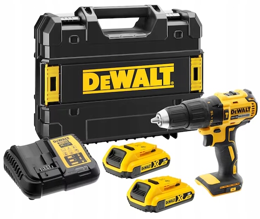 WIERTARKO-WKRĘTARKA UDAROWA DEWALT DCD778D2T 18V 2X AKUMULATOR 2,0Ah | DCD778D2T-QW | 5035048690468
