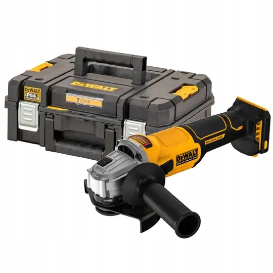 SZLIFIERKA KĄTOWA AKUMULATOROWA DEWALT DCG407NT 125mm 18V BL TSTAK | DCG407NT-XJ | 5035048835012
