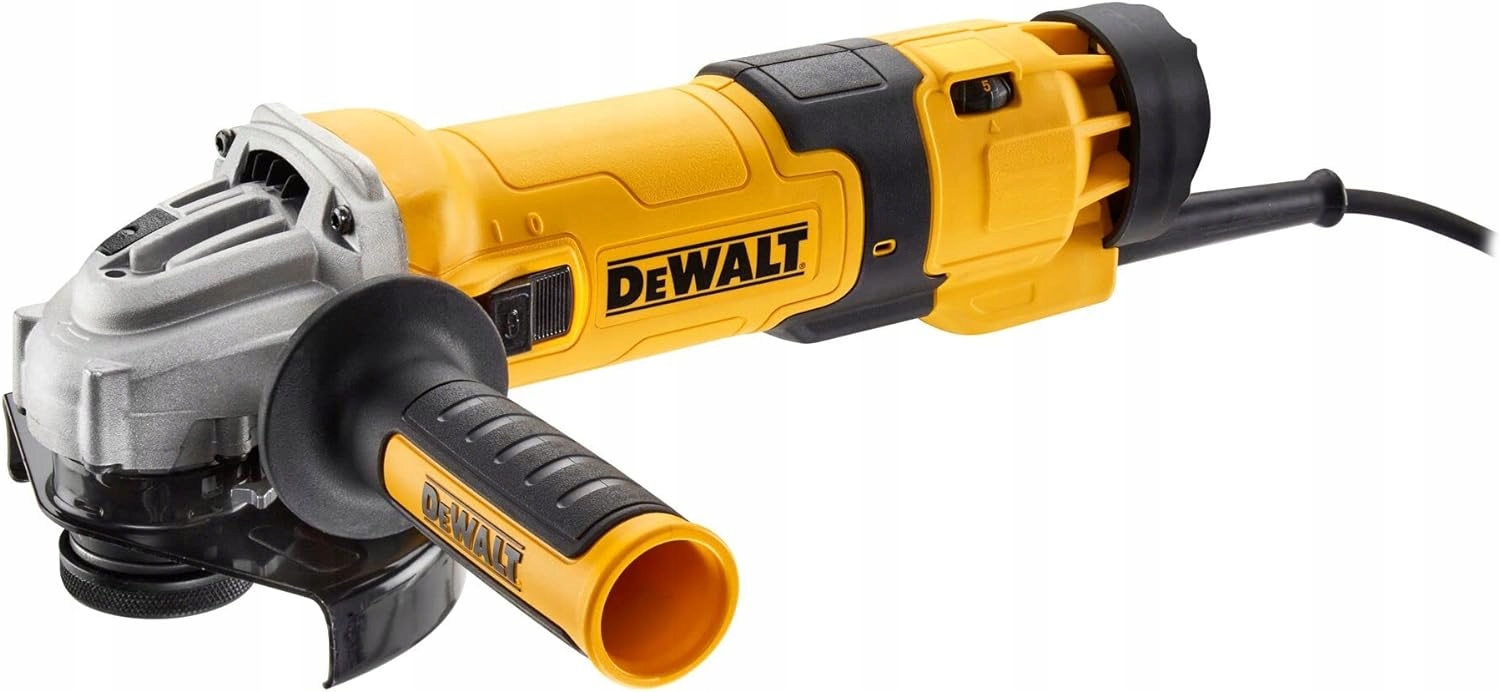 SZLIFIERKA KĄTOWA SIECIOWA DEWALT DWE4257 1500W 125MM Z REGULACJĄ OBROTÓW | DWE4257-QS | 5035048645390
