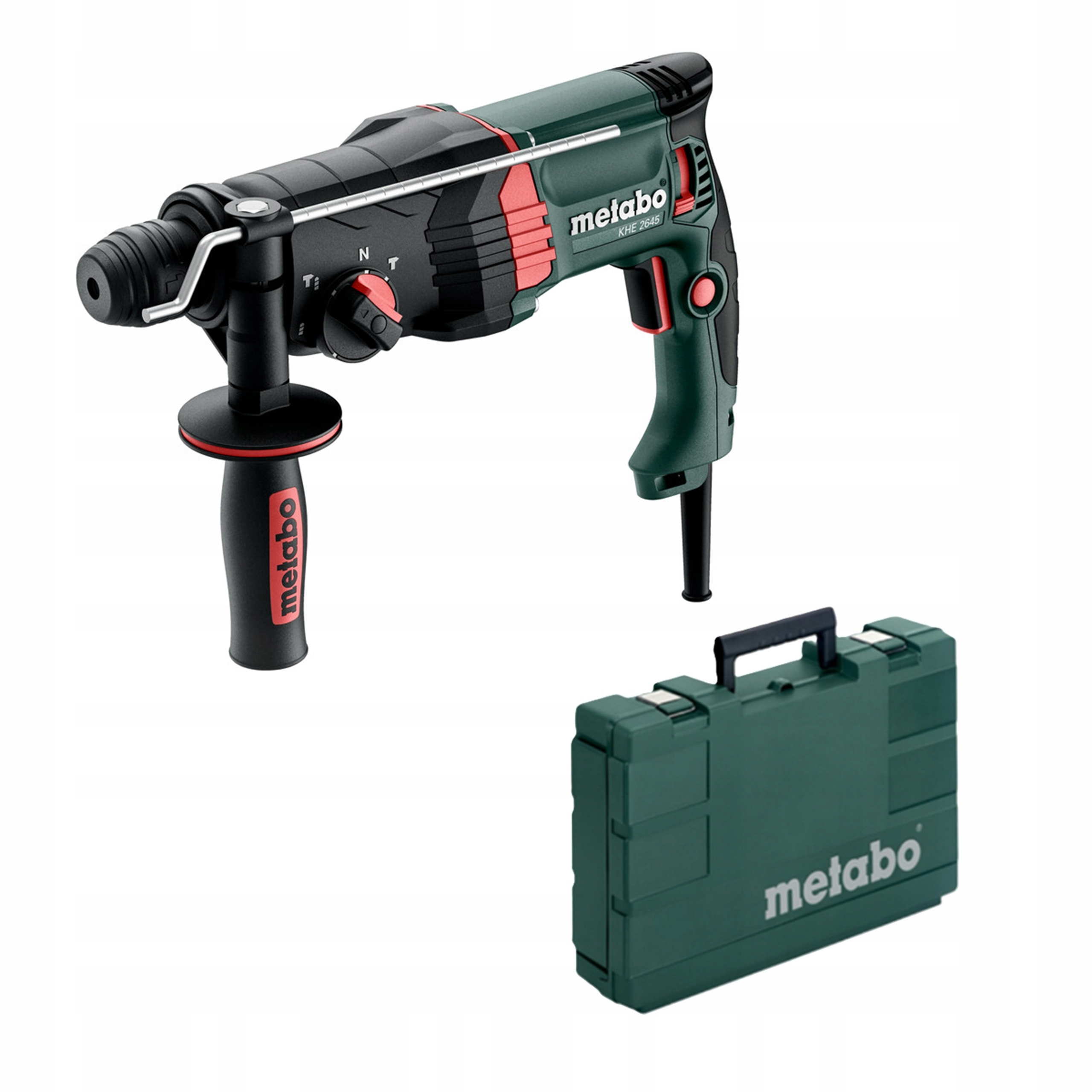 MŁOTOWIERTARKA SDS-PLUS METABO KHE 2645 850W 2,9J + WALIZKA | 601710500 | 4061792213203