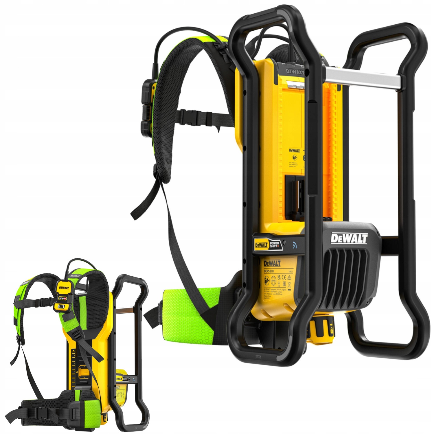 DEWALT POWERSHIFT WIBRATOR PLECAKOWY DO BETONU DCPS310N DEWALT DCPS310N-XJ | DCPS310N-XJ | 5035048835463