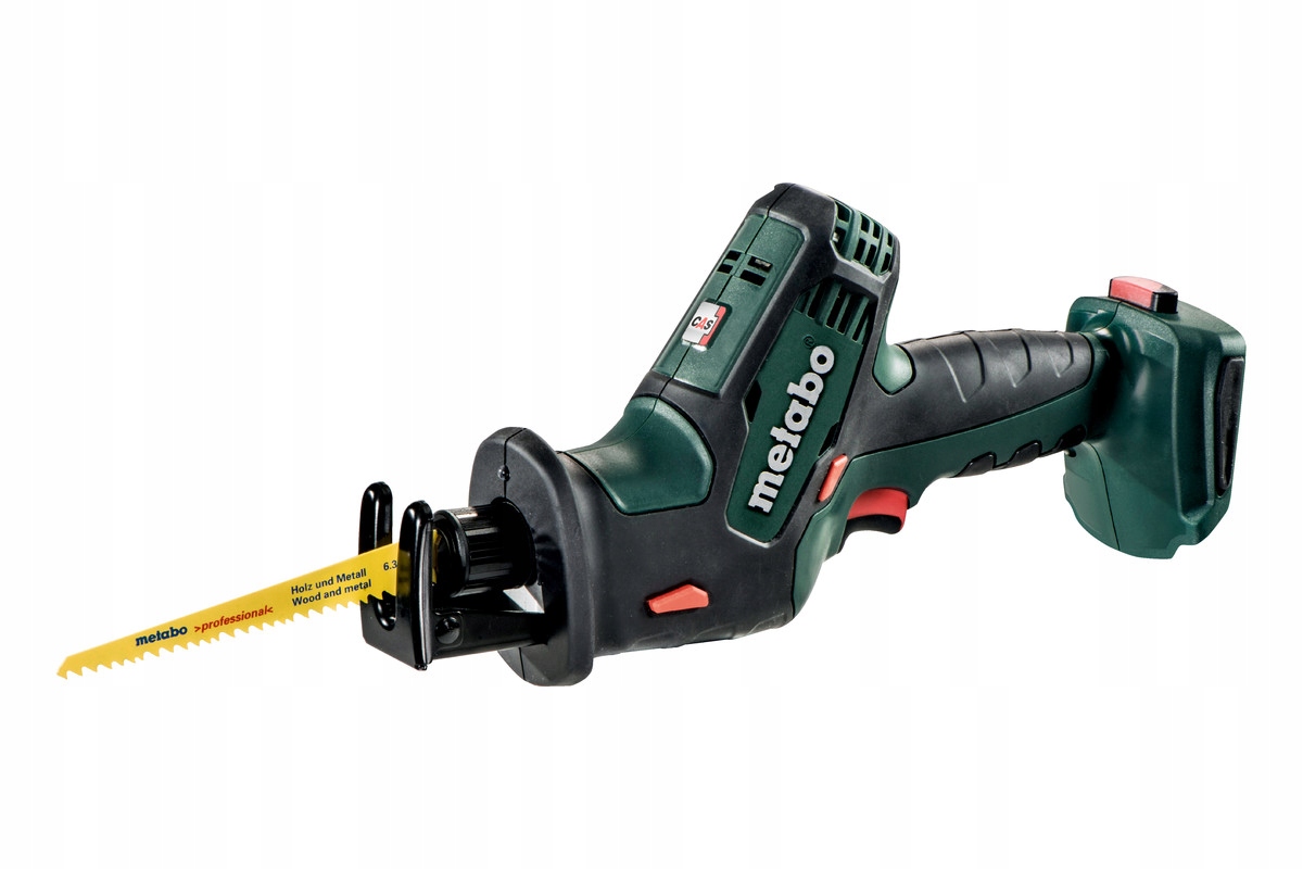 PIŁA SZABLASTA AKUMULATOROWA METABO SSE 18 LTX COMPACT 18V + WALIZKA | 602266840 | 4007430311696