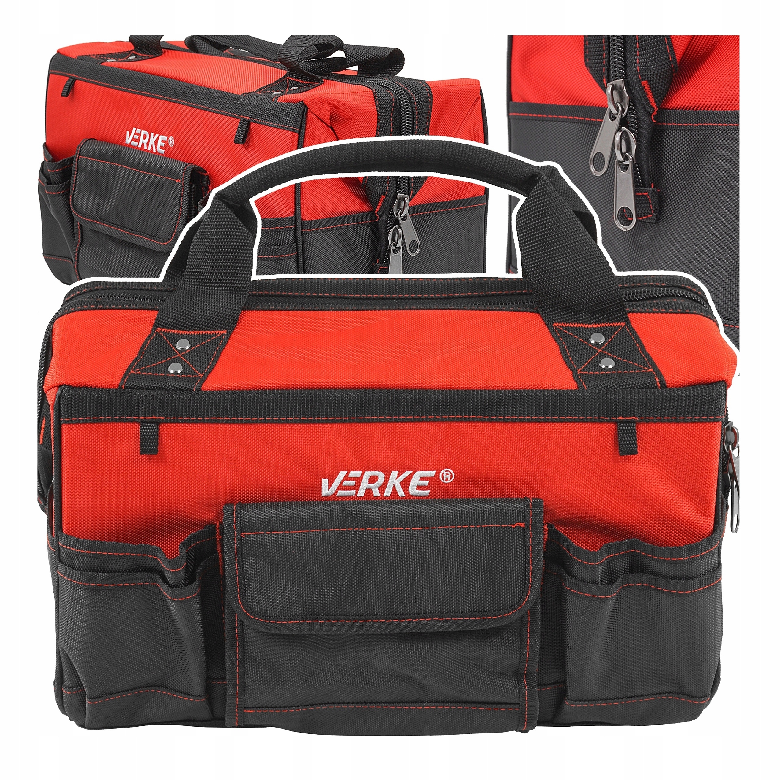 TORBA NARZĘDZIOWA MONTERSKA WARSZTATOWA ORGANIZER NA NARZĘDZIA ZAMEK MOCNA | V33011 | 5904673575856