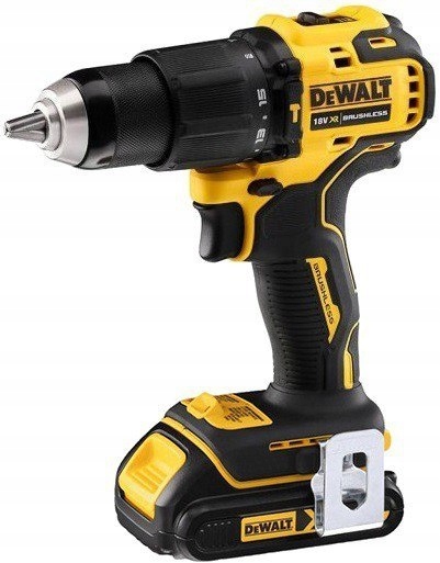 WIERTARKO-WKRĘTARKA UDAROWA AKUMULATOROWA DEWALT DCD709S2T 18V 65Nm 2x1,5Ah | DCD709S2T-QW | 5035048709658