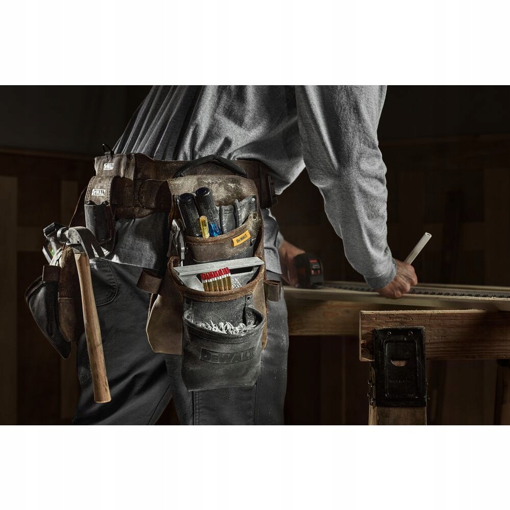 ERGONOMICZNY WYSOKI SKÓRZANY PAS NARZĘDZIOWY DEWALT PRO DWST501131 | DWST50113-1 | 3253561501135