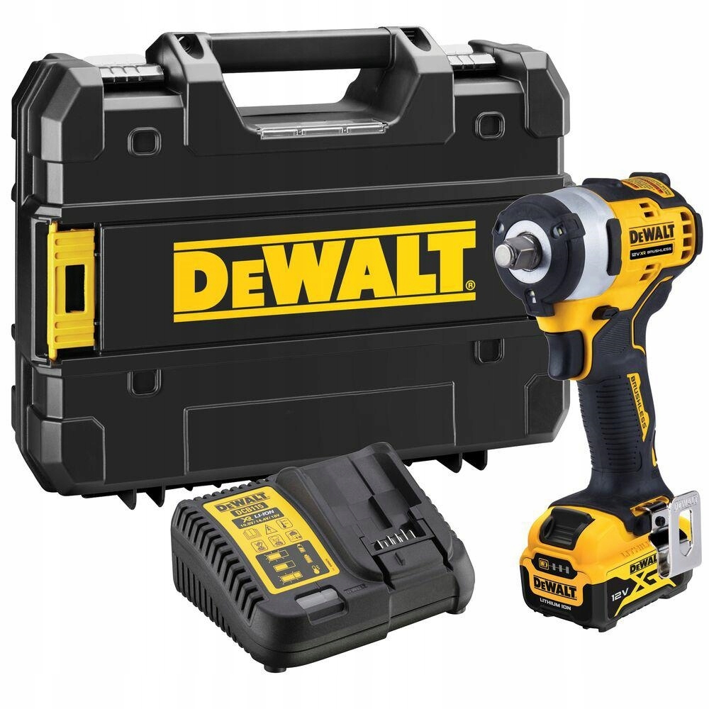 KLUCZ UDAROWY DEWALT 1/2" DCF901P1 1x5,0Ah 12V 340Nm LEKKI MAŁY | DCF901P1-QW | 5035048739495