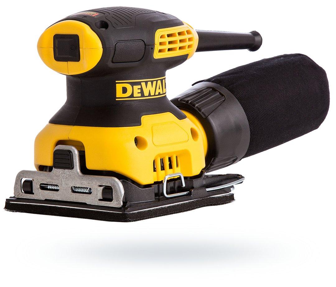 SZLIFIERKA OSCYLACYJNA DEWALT DWE6411 230W 108x115mm PROSTOKĄTNA | DWE6411-QS | 5035048553893