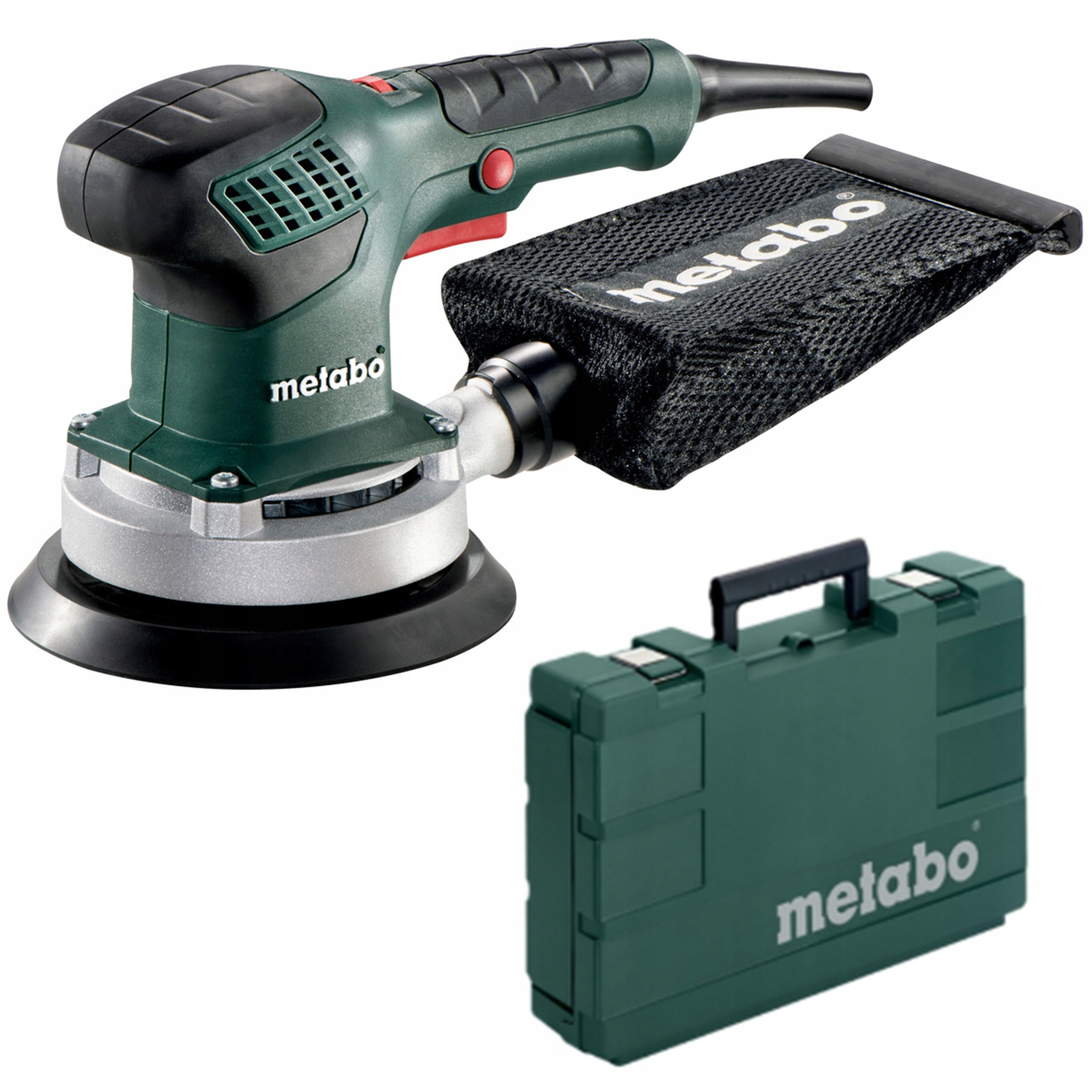 SZLIFIERKA MIMOŚRODOWA METABO SXE 3150 150mm 310W + WALIZKA | 600444500 | 4007430271181