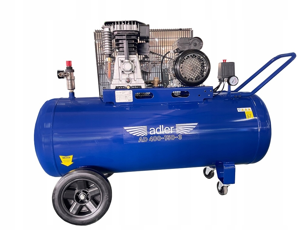 KOMPRESOR TŁOKOWY OLEJOWY ADLER 150L AD400-150-3 230V 2,2kW | 3634.2 | 5907683155889