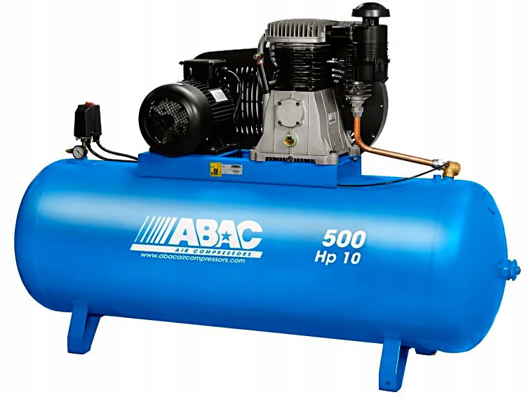 KOMPRESOR TŁOKOWY ABAC 500L B7000 7,5KW 10HP 400V 11BAR | 4116020855 | 8024900505559