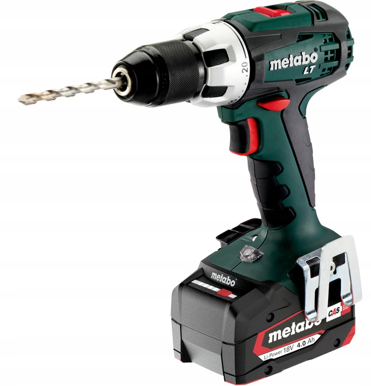 WIERTARKO-WKRĘTARKA AKUMULATOROWA METABO BS 18 LT 18V 2x4Ah 60Nm | 602102500 | 4007430213471