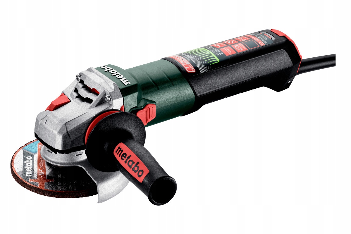 SZLIFIERKA KĄTOWA METABO WEVBA 20-125 Quick BL 125mm 2000W | 600641000 | 4061792207226