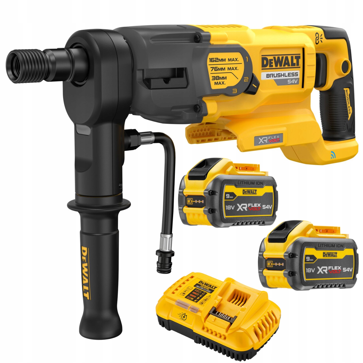 WIERTNICA AKUMULATOROWA DEWALT DCD150X2 POWERSHIFT 2x9,0Ah 54V FlexVolt | DCD150X2-QW | 5035048807125
