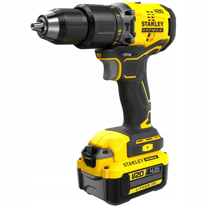 WIERTARKO-WKRĘTARKA UDAROWA STANLEY FATMAX V20 60Nm 2x4,0Ah SFMCD715M2K | SFMCD715M2K-QW | 5035048723869