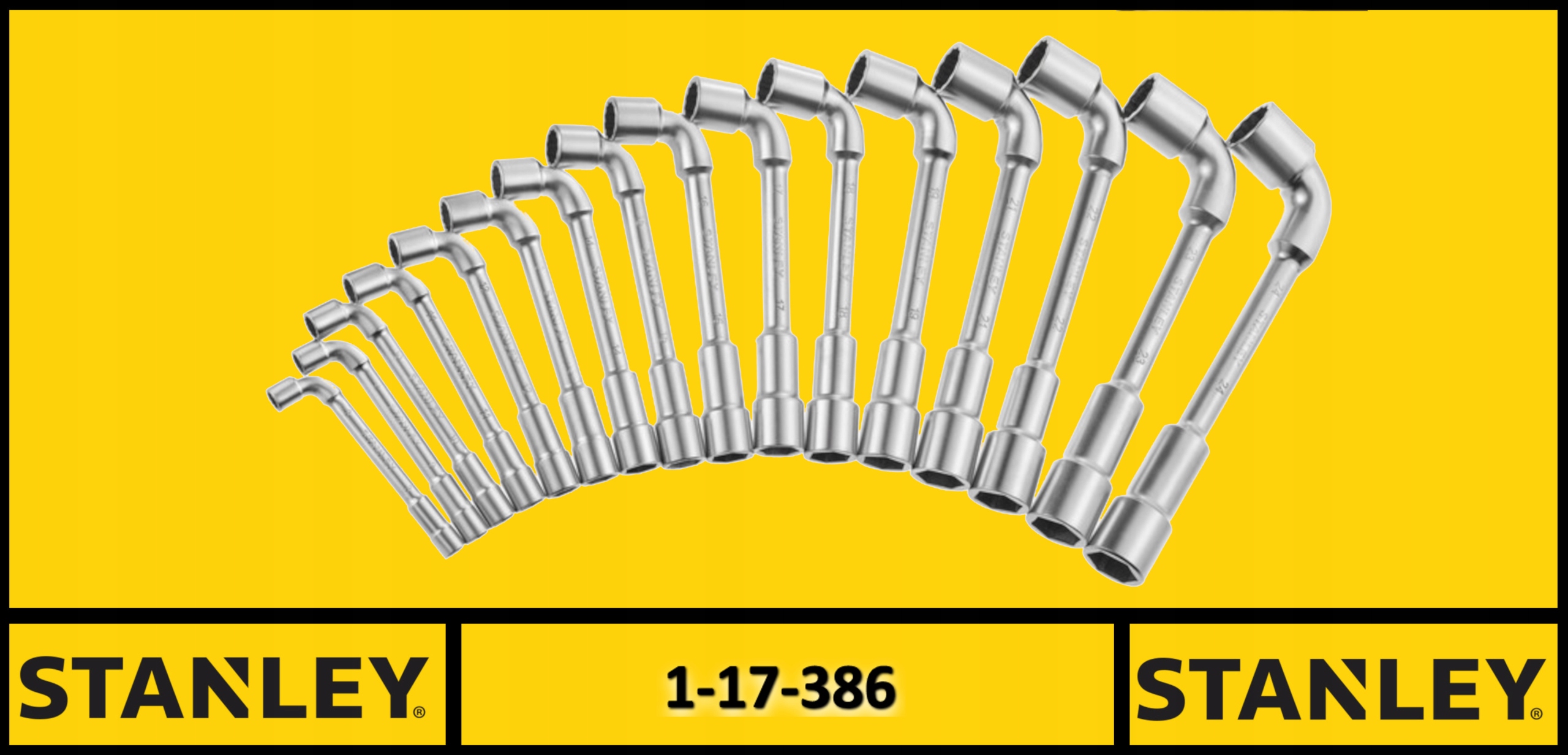 KLUCZE FAJKOWE ZESTAW KLUCZY FAJKOWYCH FAJKI 8-24MM STANLEY FATMAX 1-17-386 | 1-17-386 | 3253561173868