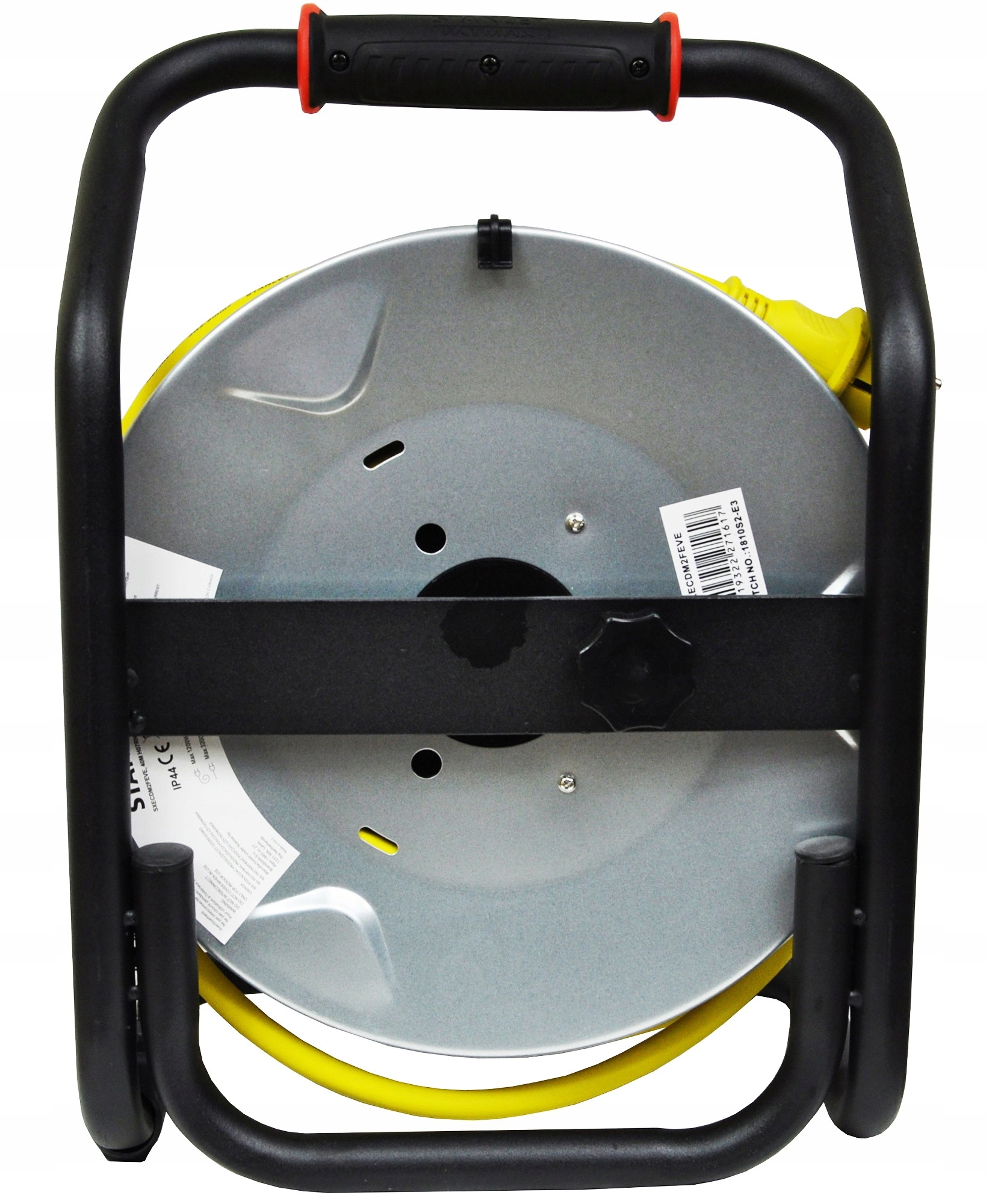 STANLEY PRZEDŁUŻACZ BĘBNOWY 40m 3x2,5mm GUMA 16A IP44 SOLIDNY NA BUDOWE | ST-SXECDM2FEVE | 8719322271617