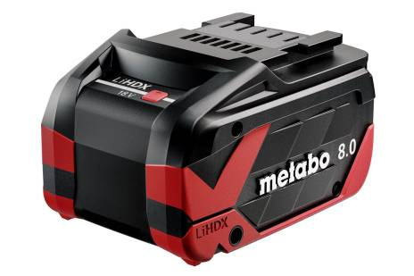 ZESTAW 2 AKUMULATORÓW METABO 8,0 LiHDX + SZYBKA ŁADOWARKA ASC 290 | 685305000 | 4061792262232