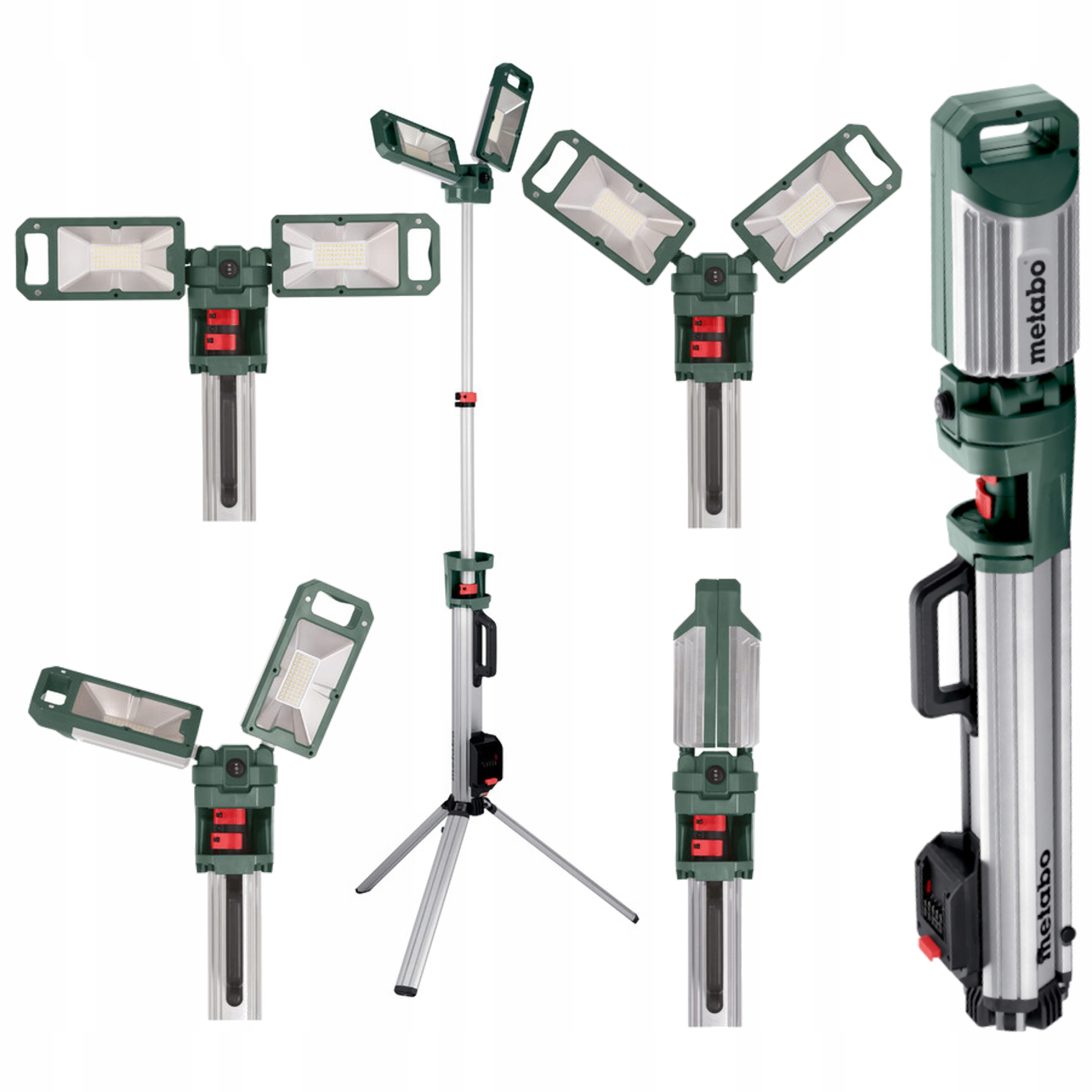Reflektor lampa akumulatorowa Metabo BSA 18 LED 5000 DUO-S MASZT | 601507850 | 4061792236684