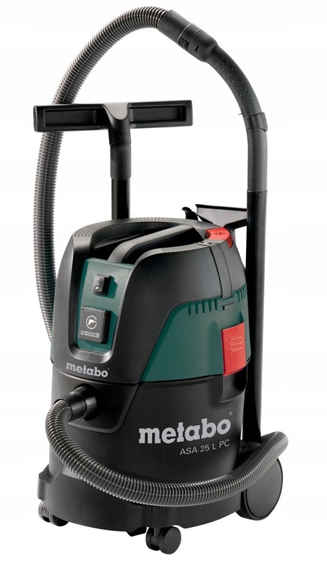 ODKURZACZ WARSZTATOWY PRZEMYSŁOWY METABO ASA 25 L PC 1250W | 602014000 | 4007430246677