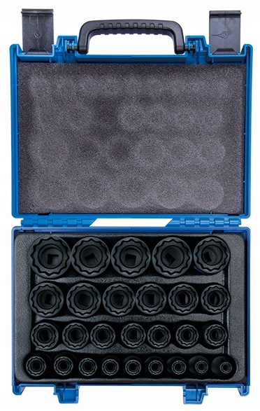 ZESTAW NASADEK UDAROWYCH NASADKI UDAROWE KING TONY 1/2" 12-KĄT. 8-36mm | 4827MP | 4712755801851