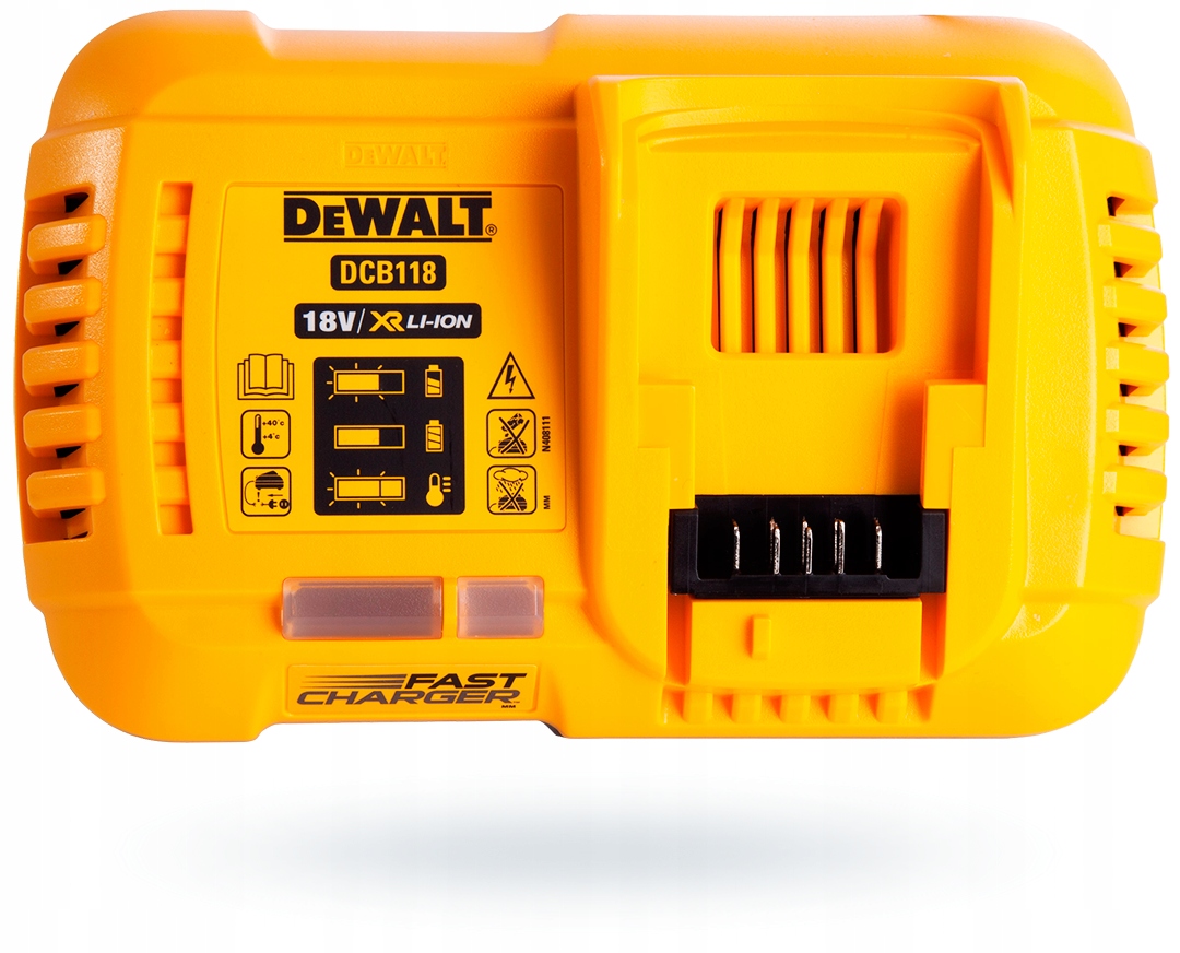 DEWALT ZESTAW SZYBKA ŁADOWARKA DCB118 + 2 x AKUMULATOR 6,0Ah 18V 54V XR | DCB118T2-QW | 5035048657201