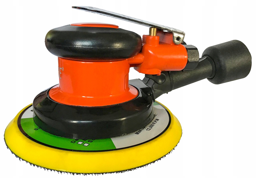 SZLIFIERKA OSCYLACYJNA PNEUMATYCZNA MIMOŚRODOWA DO DREWNA METALU 150mm 5mm | V81401 | 5902963493965