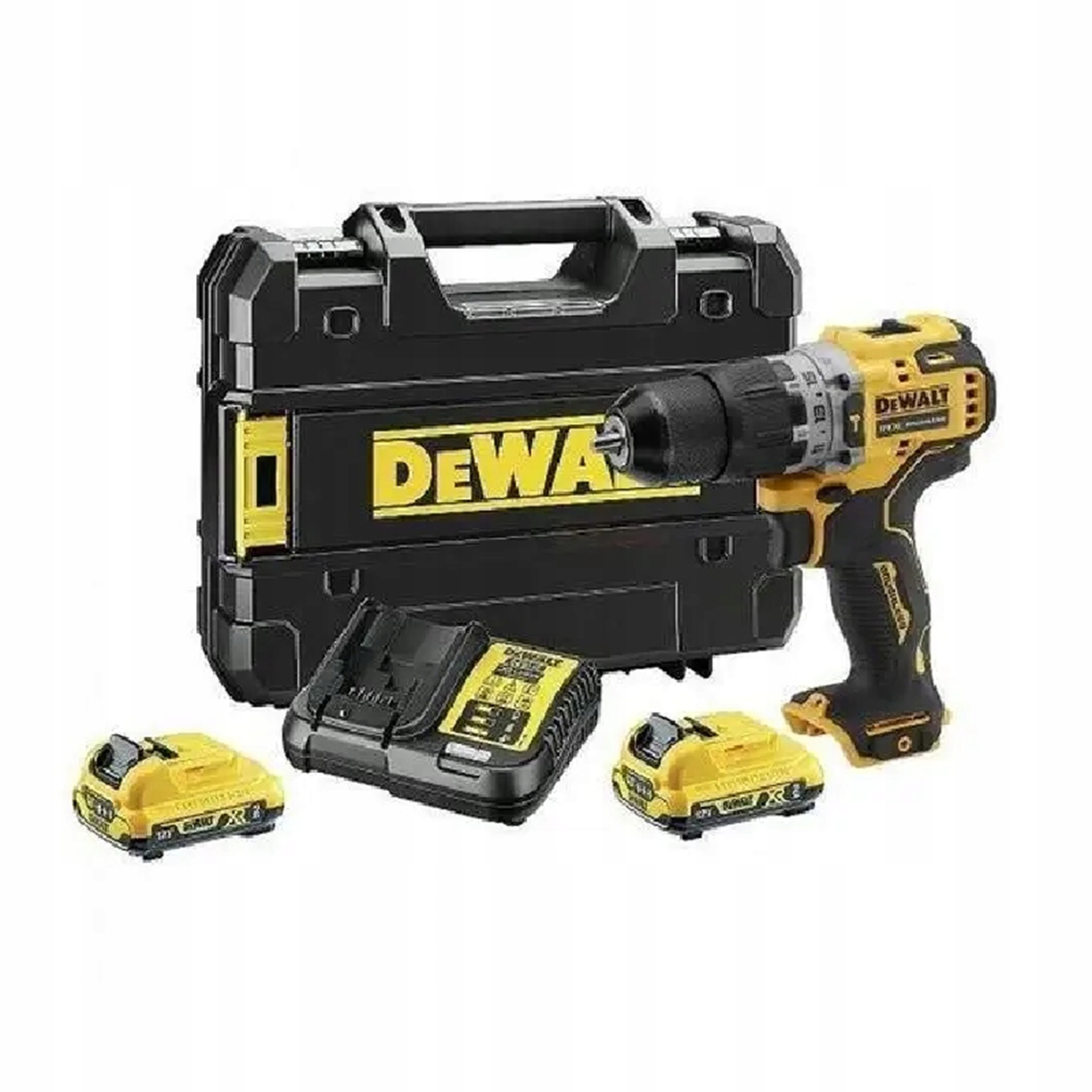 WIERTARKO-WKRĘTARKA UDAROWA DEWALT DCD706D2 2x2,0Ah 12V | DCD706D2-QW | 5035048709894