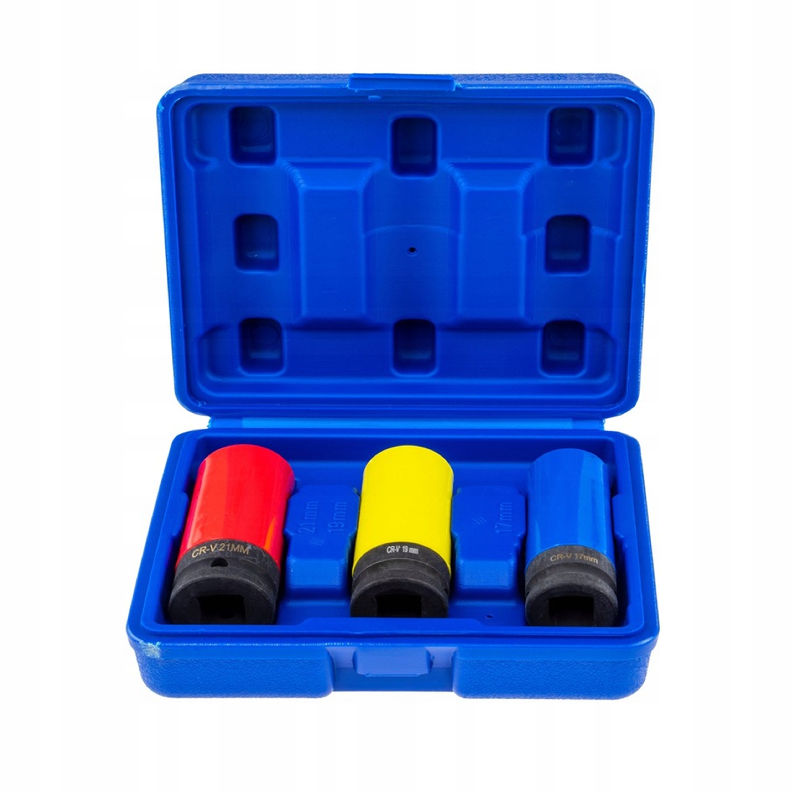 NASADKI UDAROWE DŁUGIE DO FELG 17mm 19mm 21mm 1/2" 3szt | F08001 | 5903949703788