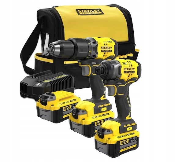 Wkrętarka udarowa + Zakrętarka udarowa STANLEY FATMAX 2x2,0Ah SFMCK461D2S | SFMCK461D2S-QW | 5035048733288