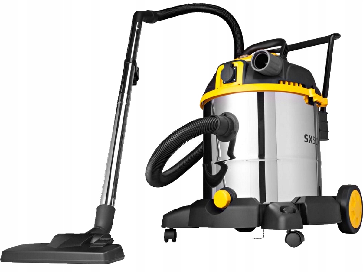 ODKURZACZ WARSZTATOWY PRZEMYSŁOWY STANLEY 50L 1600W SXVC50XTDE SUCHO MOKRO | ST-SXVC50XTDE | 8016287516976