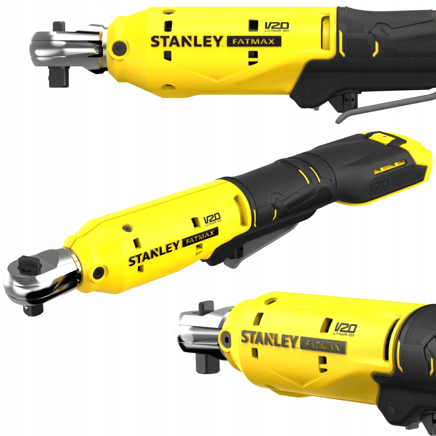 GRZECHOTKA AKUMULATOROWA KLUCZ STANLEY 3/8" 18V SFMCF930 V20 | SFMCF930B-XJ | 5035048808146