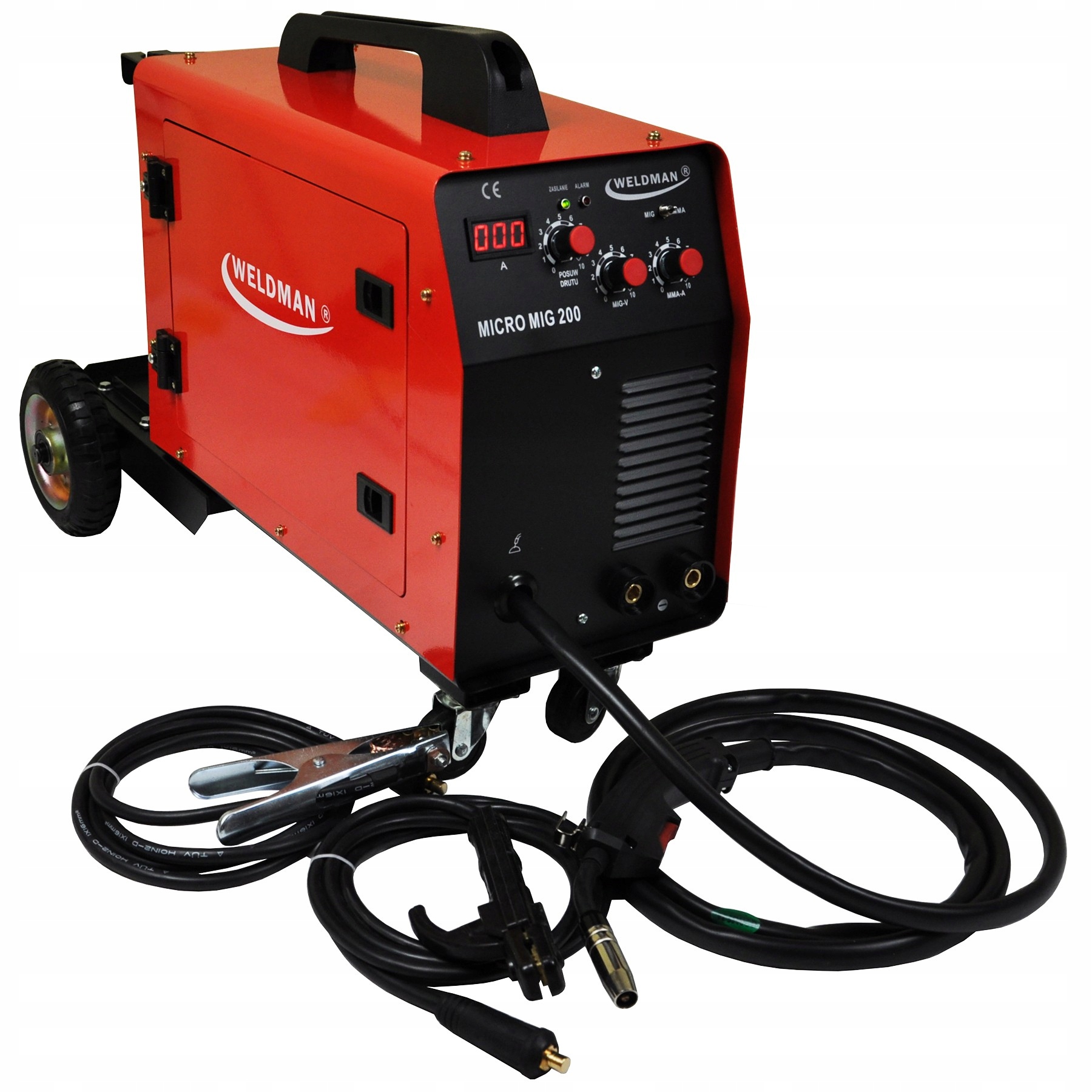 SPAWARKA MIGOMAT INWERTOROWY WELDMAN MICRO MIG 200 MAG MMA 200A | 103105 | 5902701751036