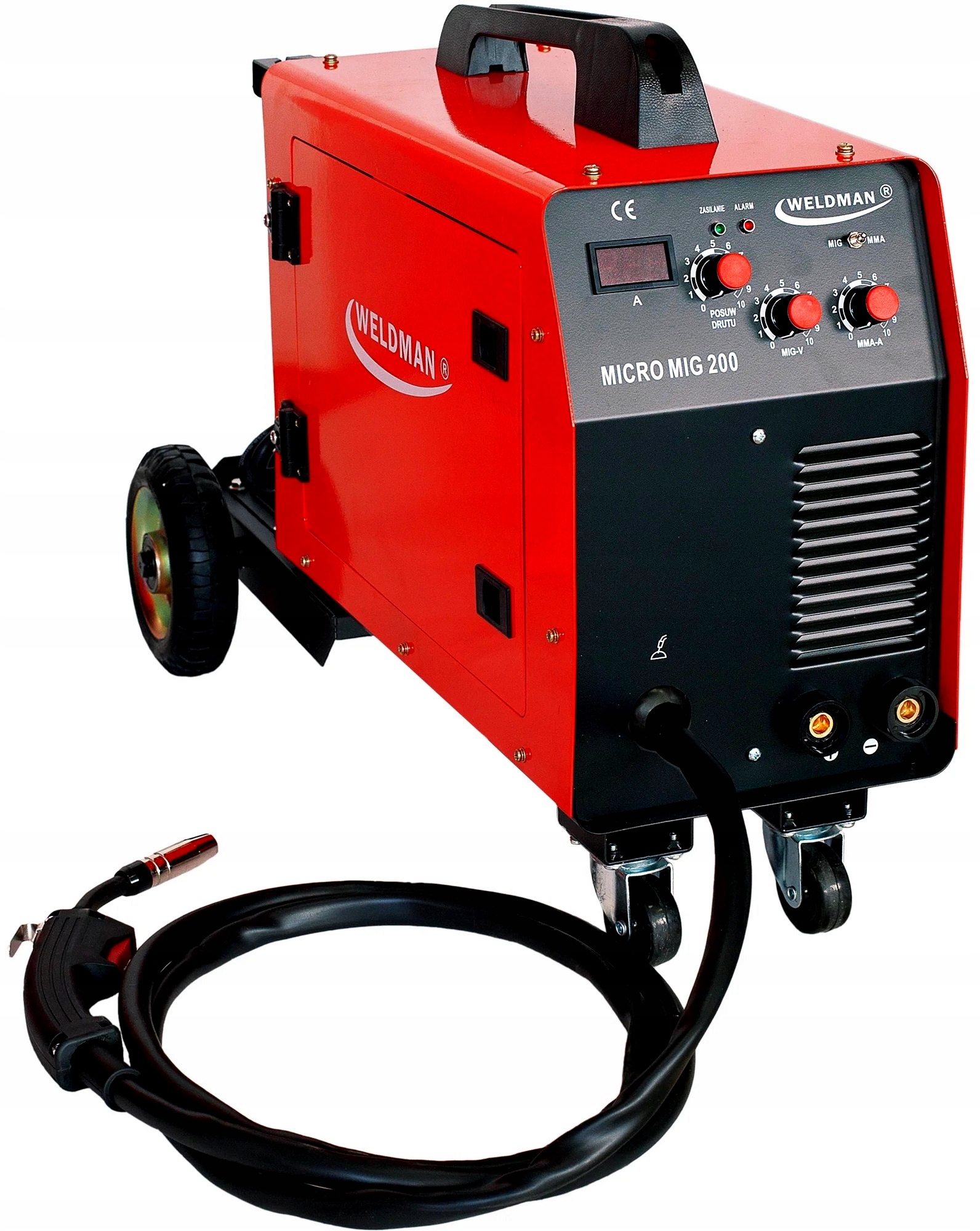 SPAWARKA MIGOMAT INWERTOROWY WELDMAN MICRO MIG 200 MAG MMA 200A | 103105 | 5902701751036