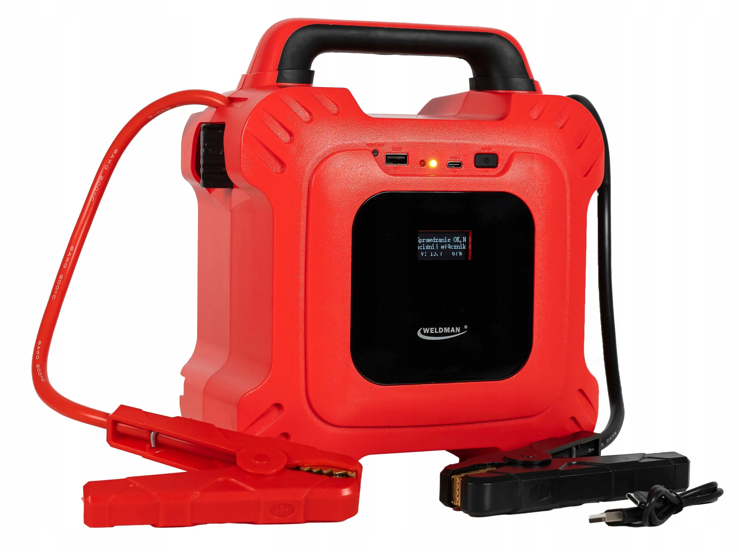 URZĄDZENIE ROZRUCHOWE ULTRA KONDENSATOR STARTER 1500 WELDMAN | 104303 | 5902701752422