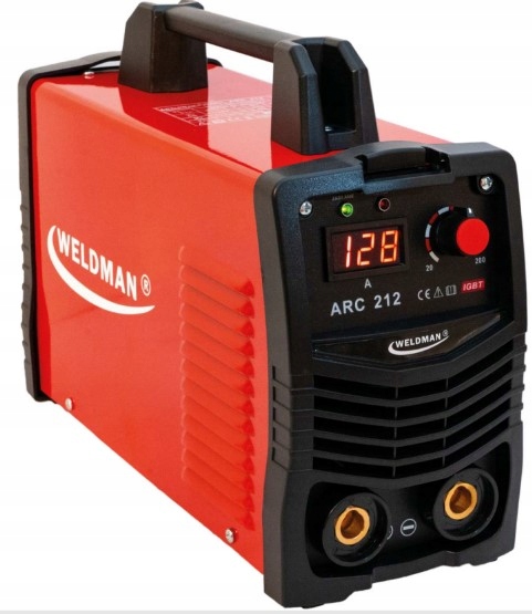 SPAWARKA INWERTOROWA ELEKTRODOWA WELDMAN ARC 212 HOT START ANTI-STICK 200A | 103018 | 5902701751814