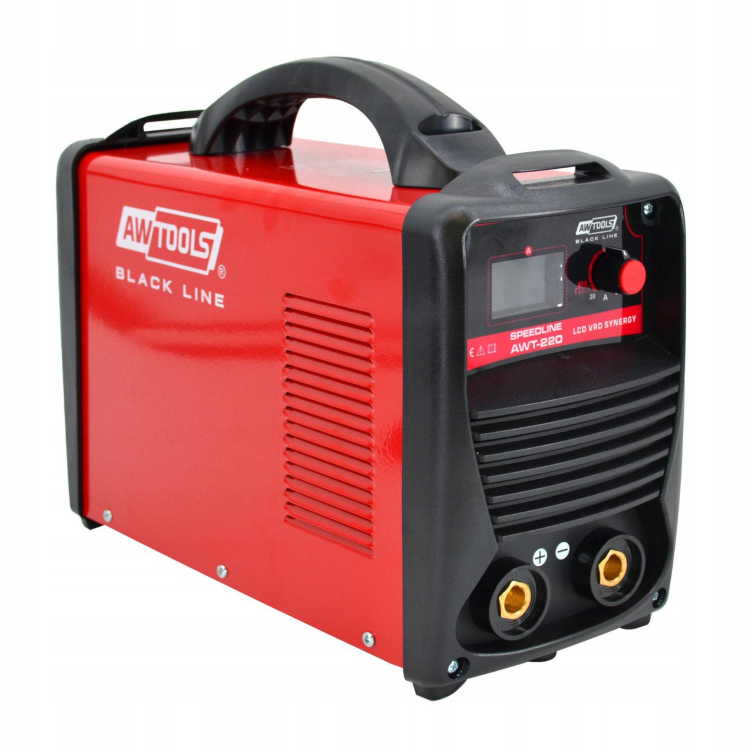 SPAWARKA INWERTOROWA ELEKTRODOWA SPEEDLINE AWT-220 LCD VRD SYNEGRY 210A | AW50520BL | 5903678613617