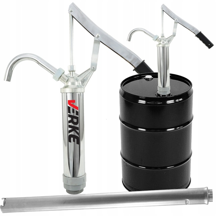 POMPA DO OLEJU RĘCZNA BECZKOWA DO BECZKI POMPKA TŁOKOWA PALIWA ON DIESEL | V80191 | 5902963495891