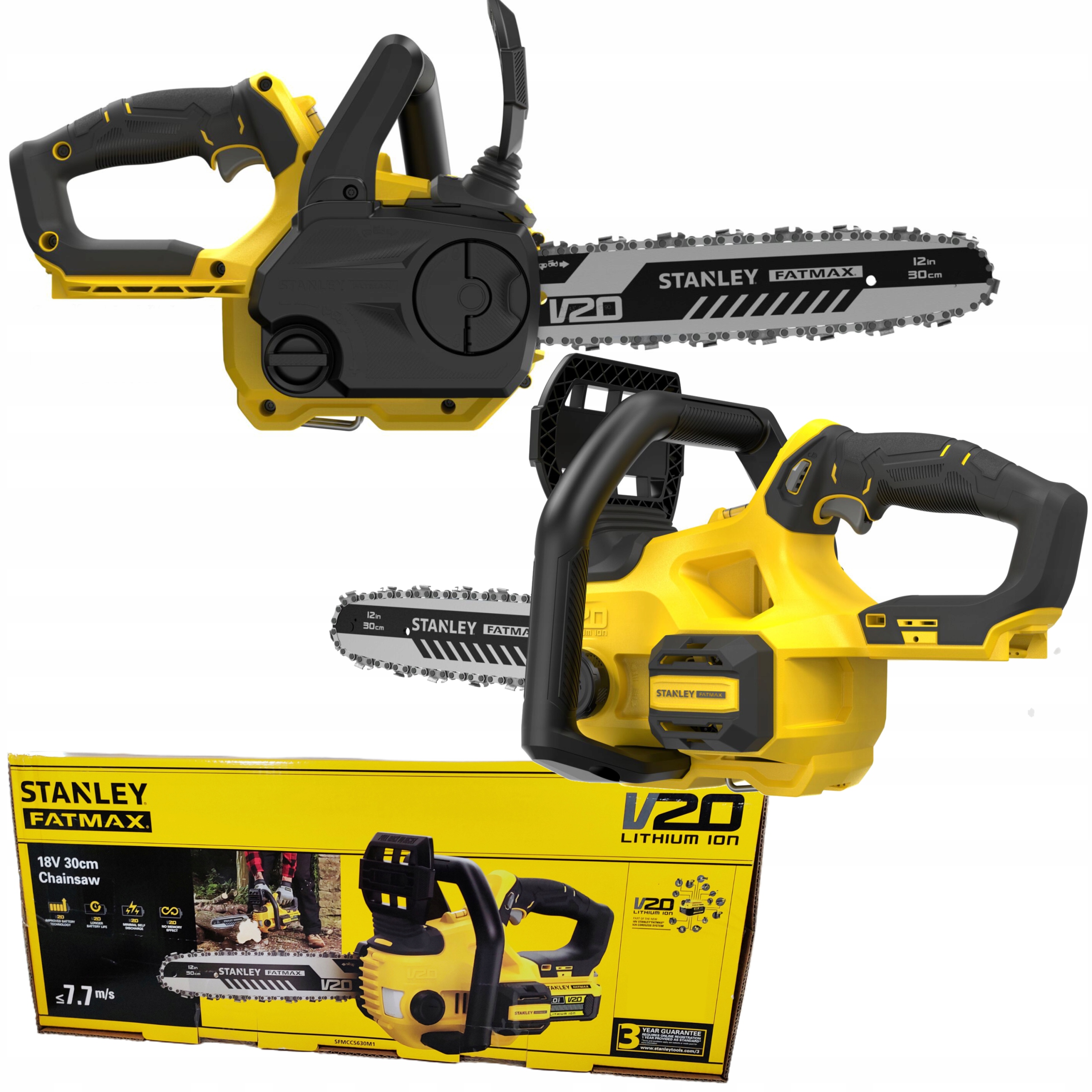 PIŁA ŁAŃCUCHOWA PILARKA STANLEY FATMAX V20 30cm SFMCCS630B | SFMCCS630B-XJ | 5035048750155